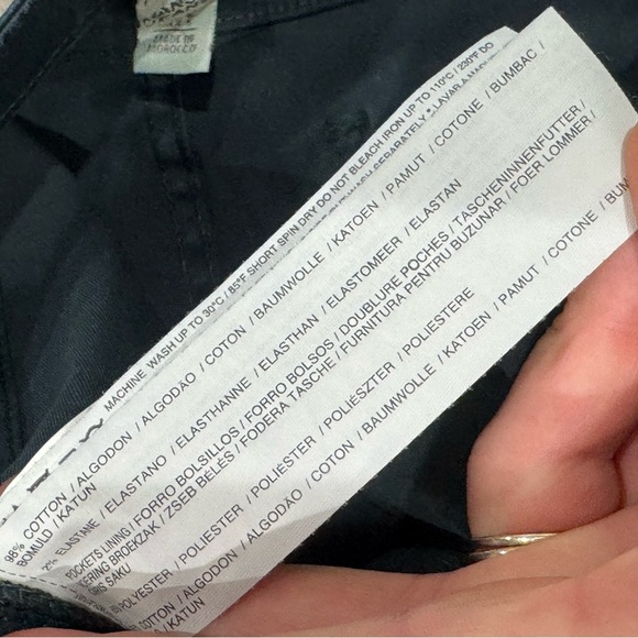 Mango Jeans coated “belle skinny” blue wax/ coated skinny ❤️ - Picture 7 of 8